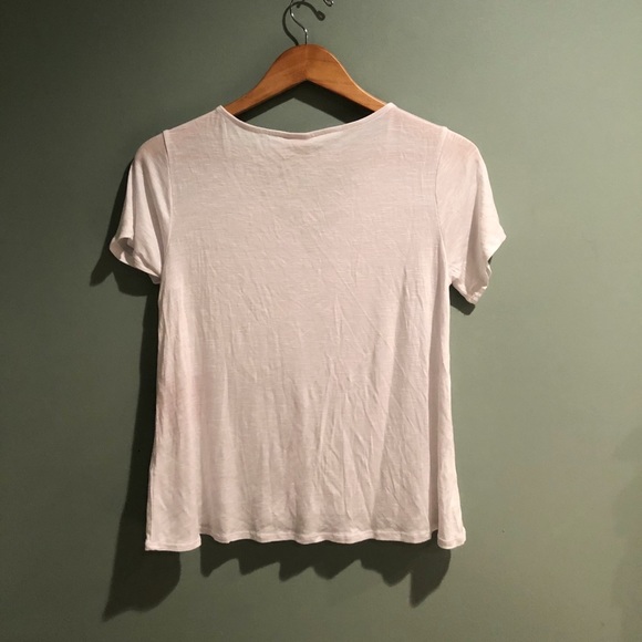 Mossimo Supply Co. White T-Shirt - Picture 3 of 4